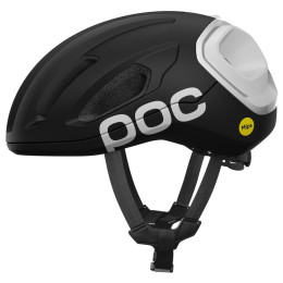 Casco da ciclismo POC Amidal nero/bianco Uranium Black Matt/Hydrogen White
