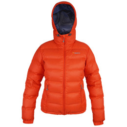 Piumino da donna Warmpeace Brenta arancione/blu mandarine/navy