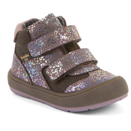 Scarpe barefoot tutto l’anno per bambini Froddo Ollie Lumi Tex Pink Shine rosa pink shine