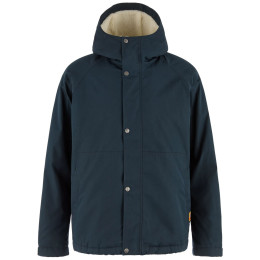Giacca da uomo Fjällräven Vardag G-1000 Pile Jacket M blu scuro Dark Navy