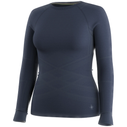 Maglietta sportiva da donna Smartwool Women's Intraknit All-Season Merino Base blu scuro Deep Navy