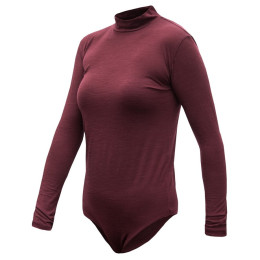 Dámské body s dl. rukávem Sensor Merino Air bordeaux port red