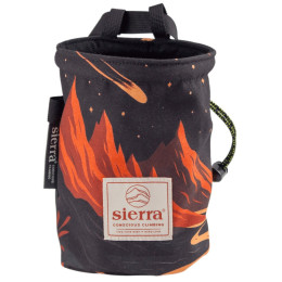 Sacchetto porta magnesite SIERRA Climbing Element Series nero/arancio