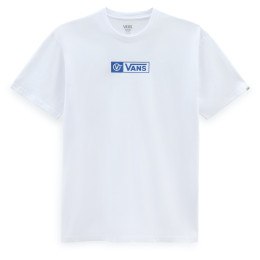 Maglietta da uomo Vans Circle Tab Tee bianco White