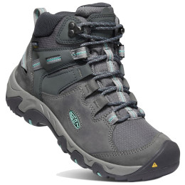 Scarpe da trekking da donna Keen Steens Mid Wp Women grigio steel grey/ocean wave