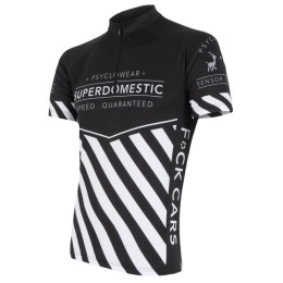 Maglia da ciclismo da uomo Sensor Superdomestic nero