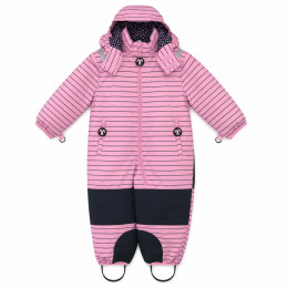 Tuta per bambini DucKsday Baby-Toddler Snowsuit rosa Pink/Green