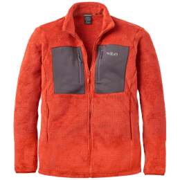 Felpa da uomo Rab Granitic Jacket rosso