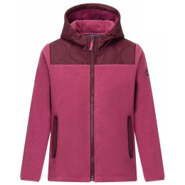 Felpa da bambino Regatta Myla Hybrid Jacket Fig/Violet rosso Fig/Violet
