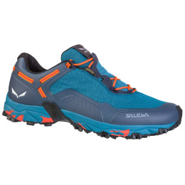 Scarpe da uomo Salewa MS SPEED BEAT GTX blu PremiumNavy/SpicyOrange