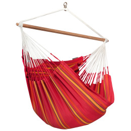 Sedia sospesa La Siesta Currambera Lounger rosso Cherry