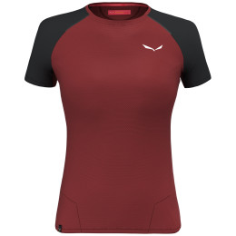 Maglietta da donna Salewa Pedroc Ptc Delta W T-Shirt rosso 1571 - syrah/0910