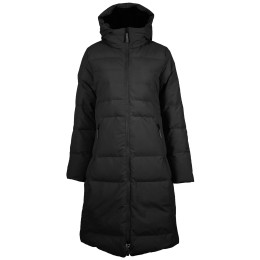 Cappotto da donna in piuma Skhoop Long Down nero Black