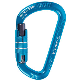 Moschettone Camp Guide Xl 2Lock blu Blue
