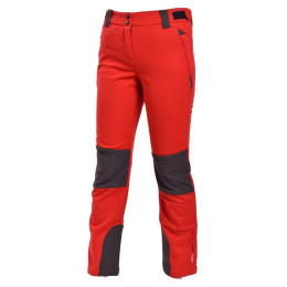 Pantaloni da donna Northfinder Aries rosso red