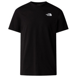 Maglietta da uomo The North Face M Ss Mountain Outline Tee nero TNF BLACK/TNF WHITE