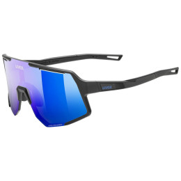 Occhiali da sole Uvex Sequenze Cv nero/blu BLACK MATT / MIR.BLUE