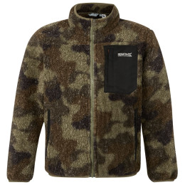 Felpa da bambino Regatta Junior Frankie Warm Fleece verde scuro OlivNtCamPr