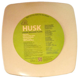 Piatto EcoSouLife Square Plate large naturale