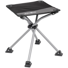 Sgabello Brunner Quadrister nero/grigio