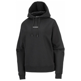 Felpa da donna Salomon Logo Hoodie W nero DEEP BLACK