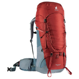Zaino Deuter Aircontact 45+10 grigio/rosso LavaTeal
