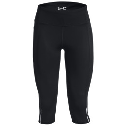 Leggings 3/4 da donna Under Armour Fly Fast 3.0 Speed Capri nero Black / Black / Reflective