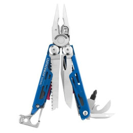 Multitool Leatherman Signal blu Cobalt