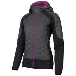Felpa tecnica da donna Etape Sierra Pro 3.0 grigio/viola antracit/fialová