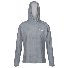 Felpa da donna Regatta Wmns Montes Hoody grigio/bianco Navy/White