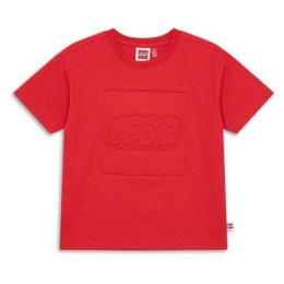 Maglietta da bambino Lego Wear Lwtaj 217 Red rosso Red