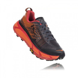 Scarpe da corsa da uomo Hoka Evo Mafate 2 nero/arancio Black/PoppyRed