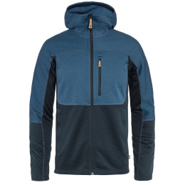 Felpa funzionale da uomo Fjällräven Abisko Trail Fleece blu scuro Indigo Blue-Dark Navy