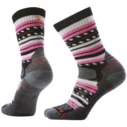 Calzini da donna Smartwool W Hike Light Cushion Margarita Crew nero/rosa BLACK
