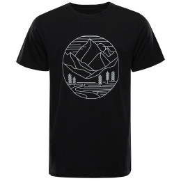 Maglietta da uomo Alpine Pro Morol nero BLACK VARIANTA PC