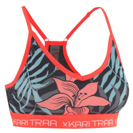 Reggiseno sportivo Kari Traa Var (2018) nero/arancio Coast