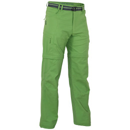 Pantaloni da uomo Warmpeace Fording Zip-Off verde Grass