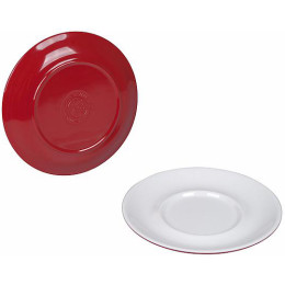 Piattino Bo-Camp Melamine 2 rosso red