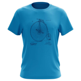 Maglietta da uomo Northfinder Tadeo blu 396lightblue