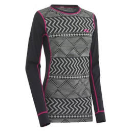 Maglietta da donna Kari Traa Kryss LS grigio Ebony