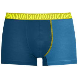 Boxer da uomo Ortovox 150 Essential Trunks M blu/giallo Petrol Blue