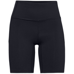 Pantaloncini da donna Under Armour Meridian Bike Short nero Black / / Metallic Silver