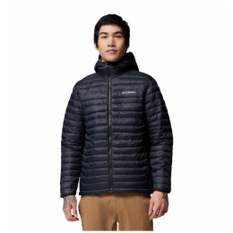 Giacca da uomo Columbia Powder Pass™ Hooded Jacket nero Black