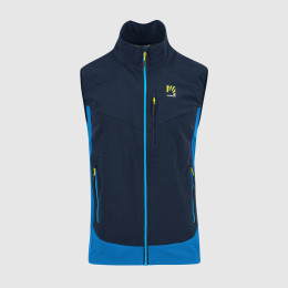 Gilet da uomo Karpos Lede Vest blu Outer Space/Indigo Bunting