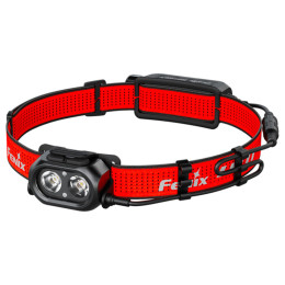 Lampada frontale Fenix HP12R-T nero/rosso