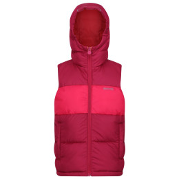 Gilet per bambini Regatta Lofthouse B/W rosso Berry Pink/Pink Potion