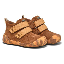 Dětské barefoot boty Affenzahn Prewalker Lowboot Leather Talky Affenzahn marrone Affenzahn