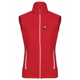 Gilet da donna High Point Atom Lady Vest rosso Red