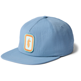 Berretto con visiera Cotopaxi Radiant Llama Heritage Tech Hat azzurro Steel Blue