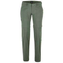 Pantaloni da donna Marmot Lobo's Convertible Pant verde Crocodile